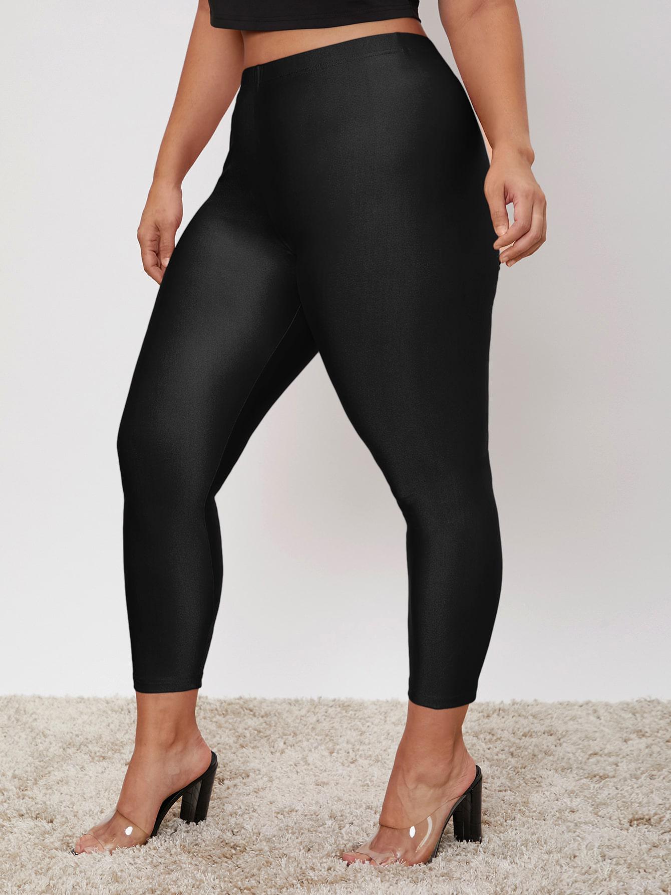 czarne legginsy wysoki stan 
