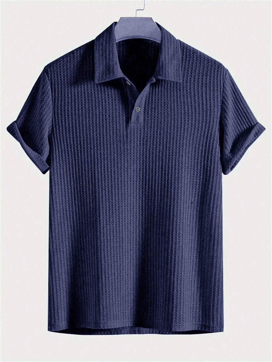 granatowa koszulka polo