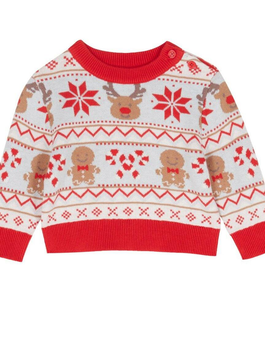 ŚWIĄTECZNY SWETER DZIECIĘCY