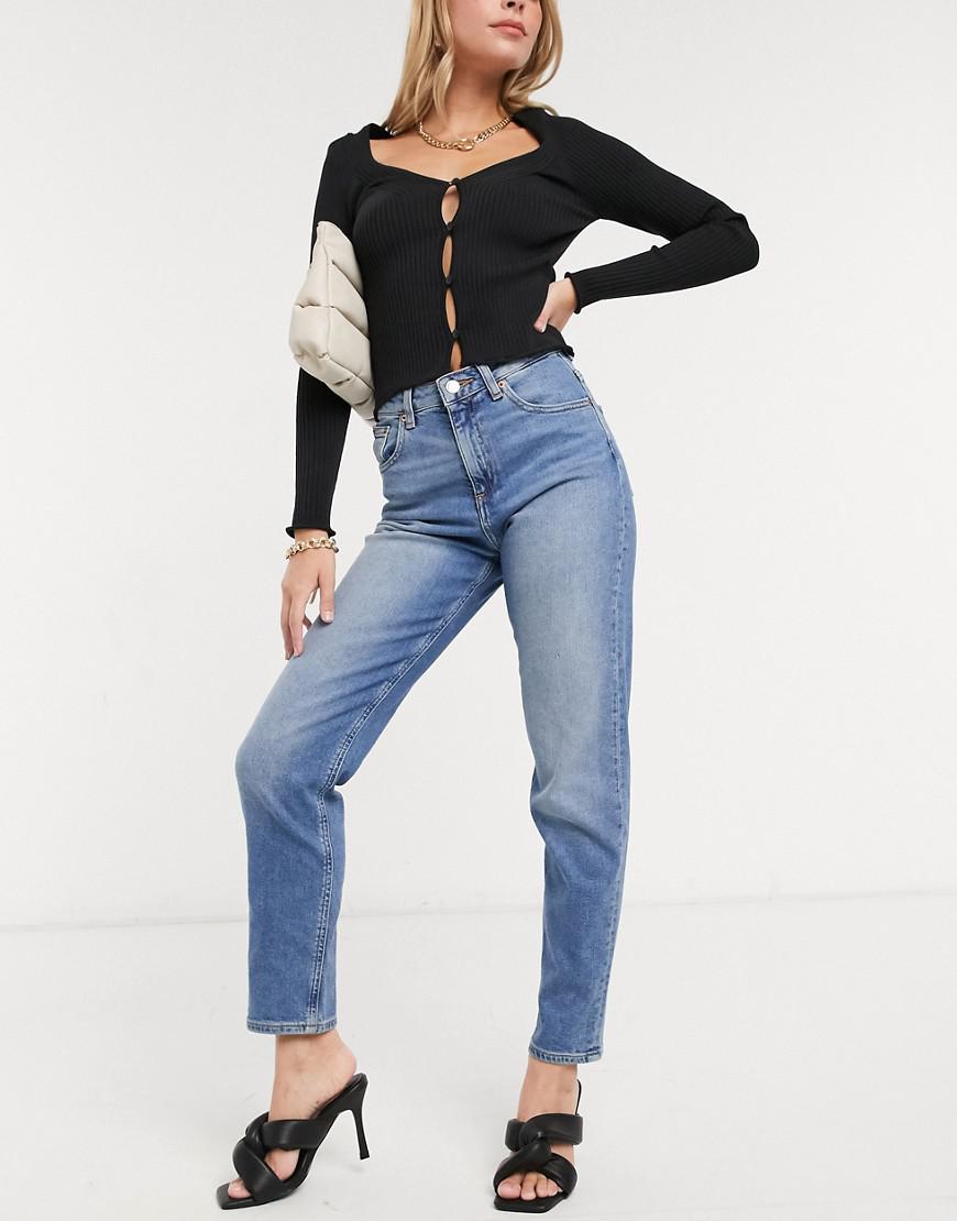NIEBIESKIE SPODNIE JEANS