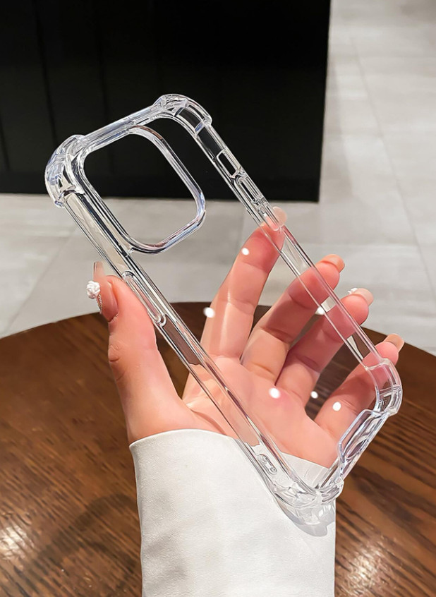 TRANSPARENTNE ETUI NA TELEFON CASE IPHONE 16 PLUS