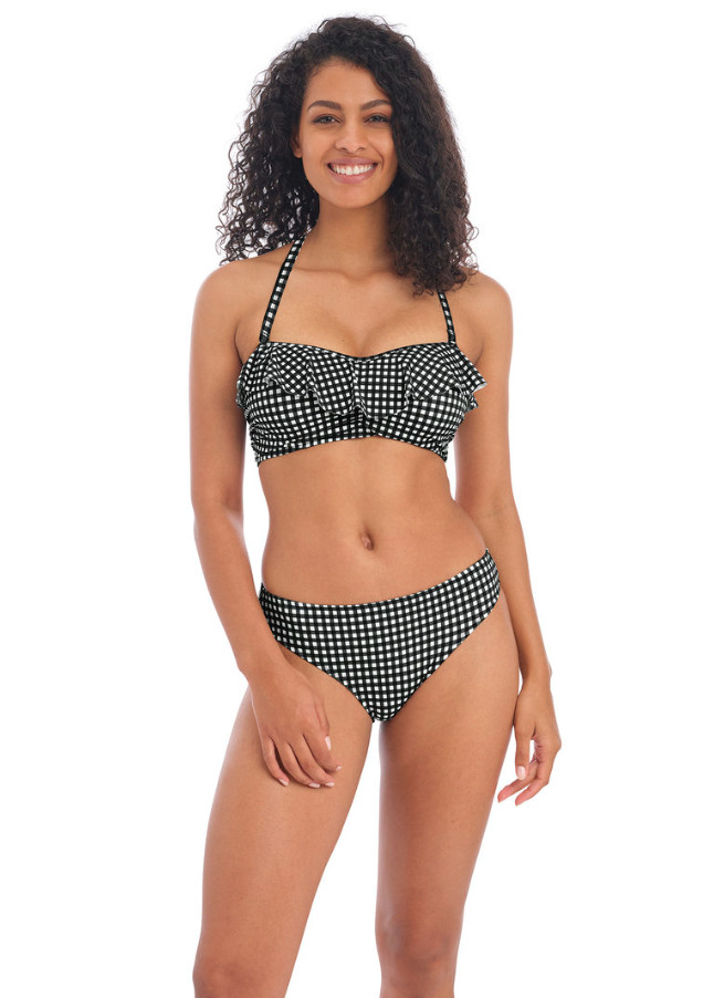 góra od bikini kratka falbana