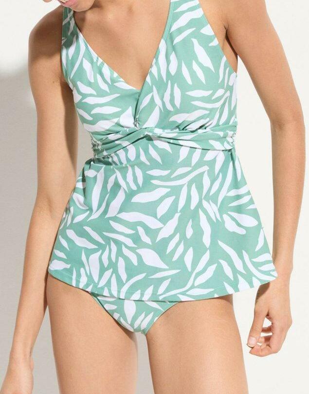 KOMPLET TANKINI ZE WZOREM