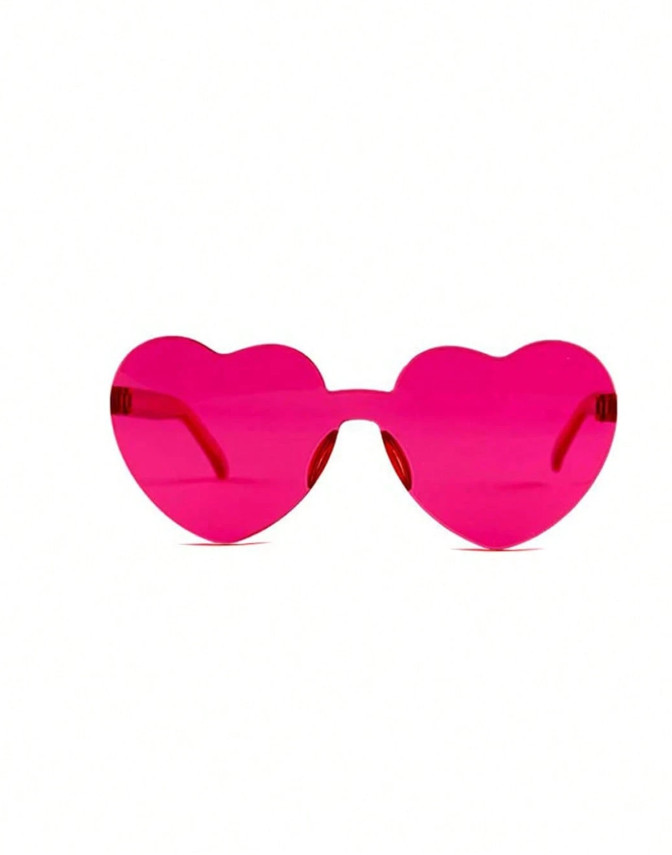 czerwone okulary serca