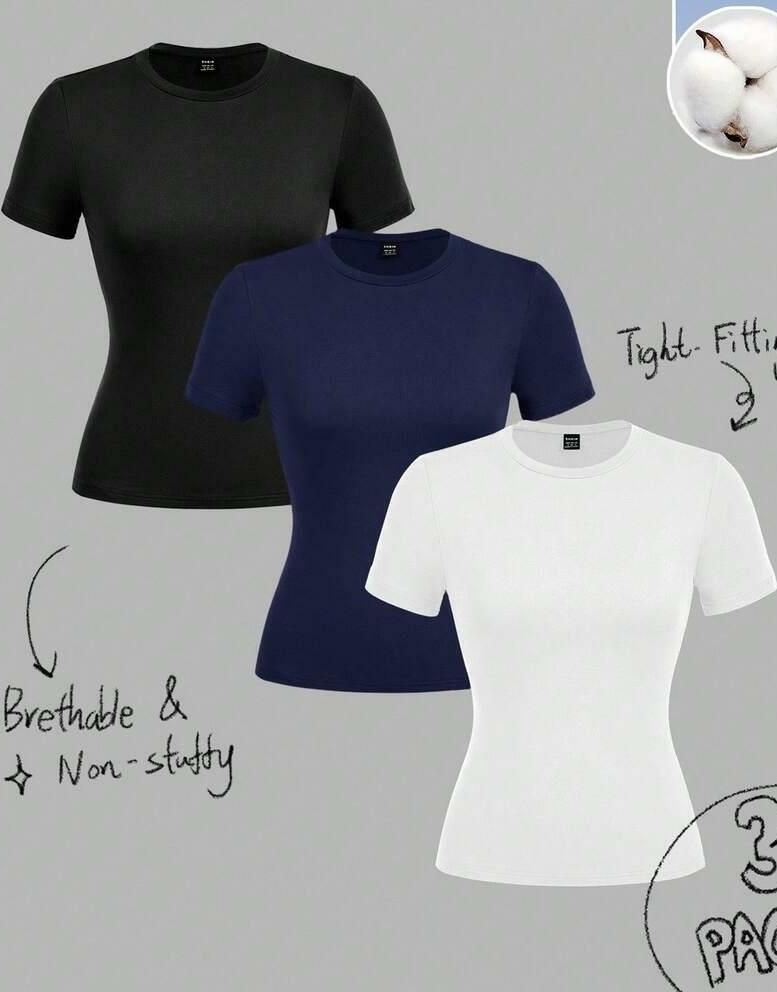 T-SHIRT BASIC 3-PACK