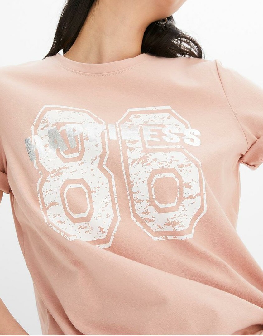 T-SHIRT Z NADRUKIEM