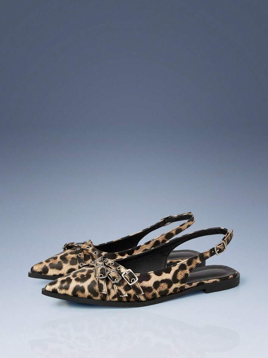 baleriny szpic animal print