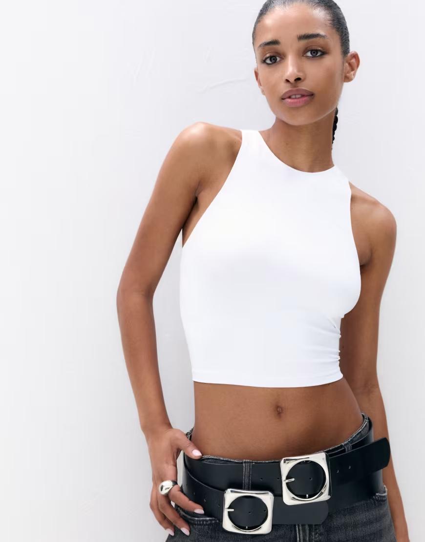 BIAŁY TOP BASIC 