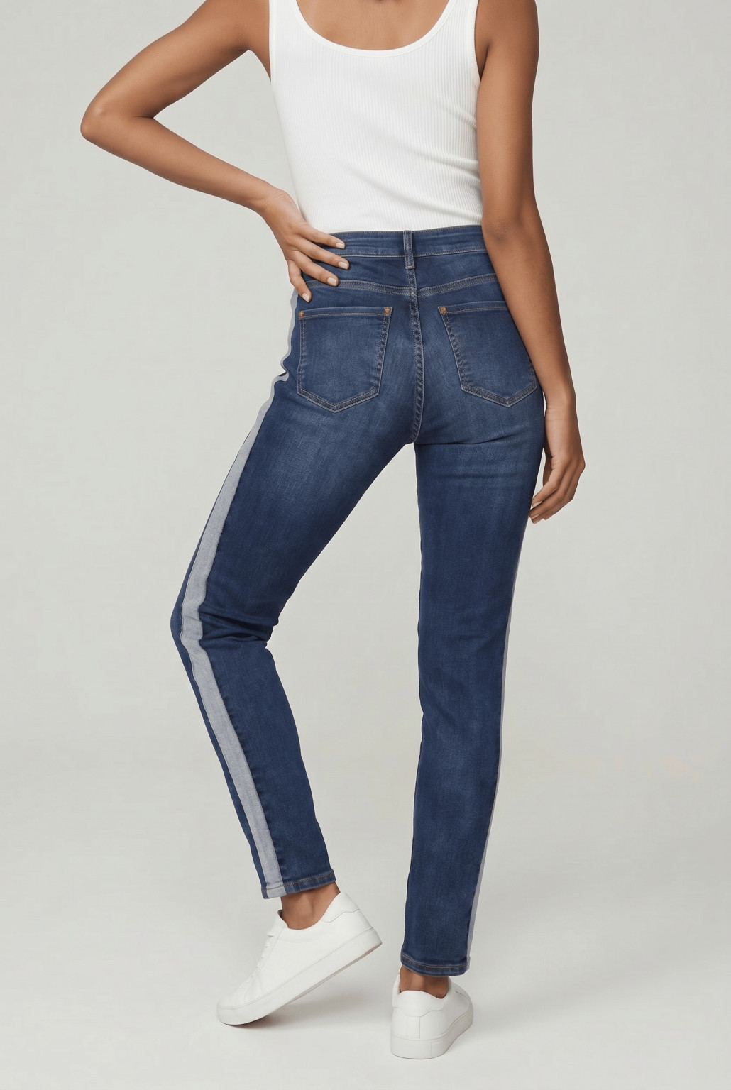 spodnie rurki jeans