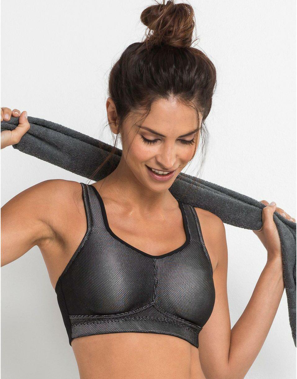 CZARNY SPORTOWY TOP
