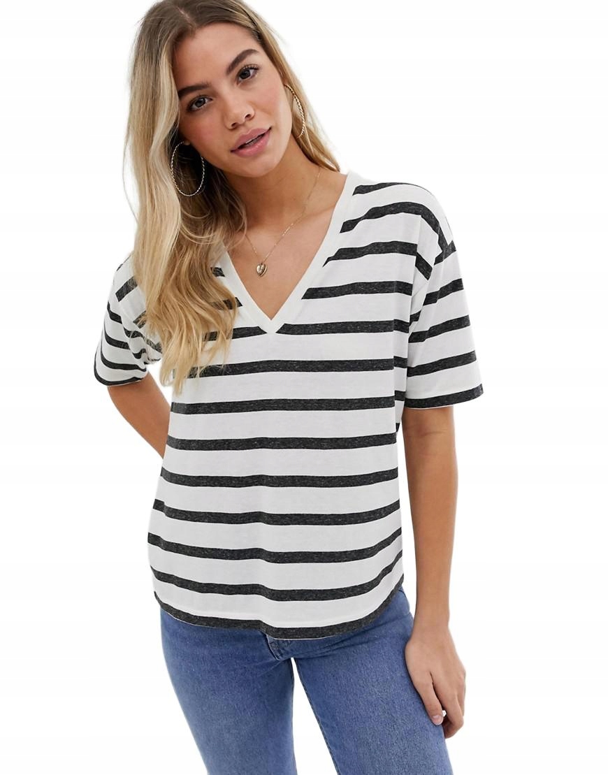 t-shirt wzór paski