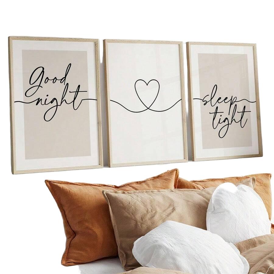 PLAKAT NA ŚCIANĘ 3-PACK