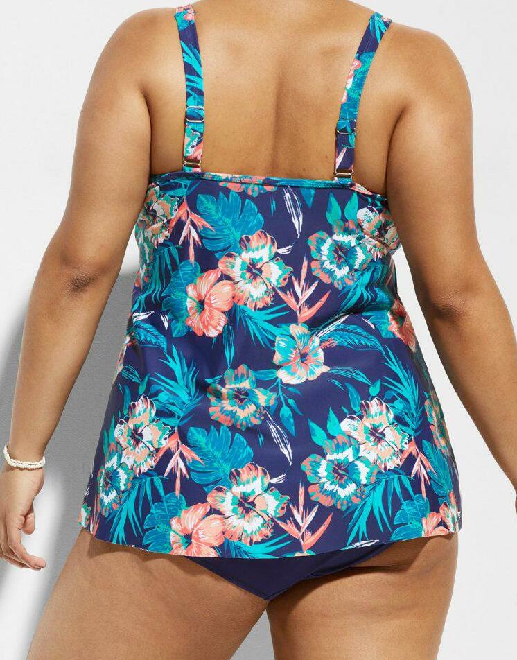 TANKINI 2 CZĘŚCIOWE ZE WZOREM