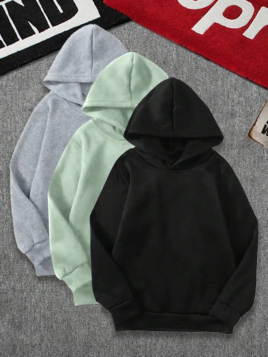 bluza z kapturem 3-pack