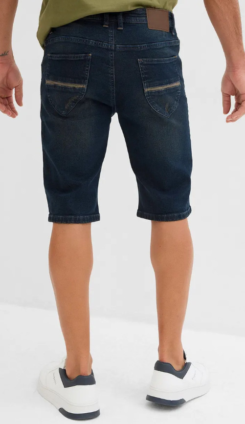 BERMUDY JEANSOWE MĘSKIE