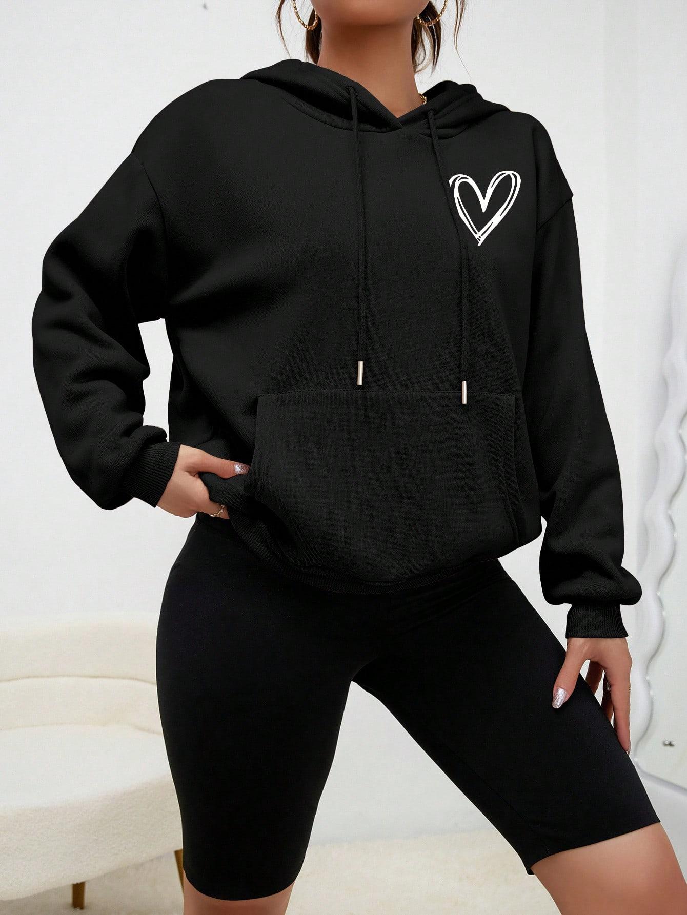 CZARNA BLUZA KAPTUR