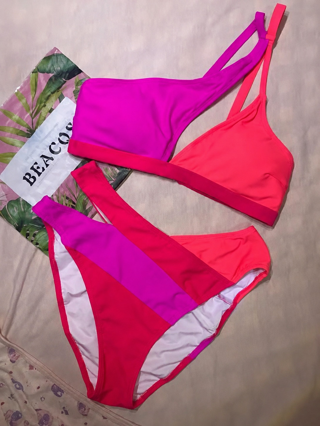 komplet bikini asymetria