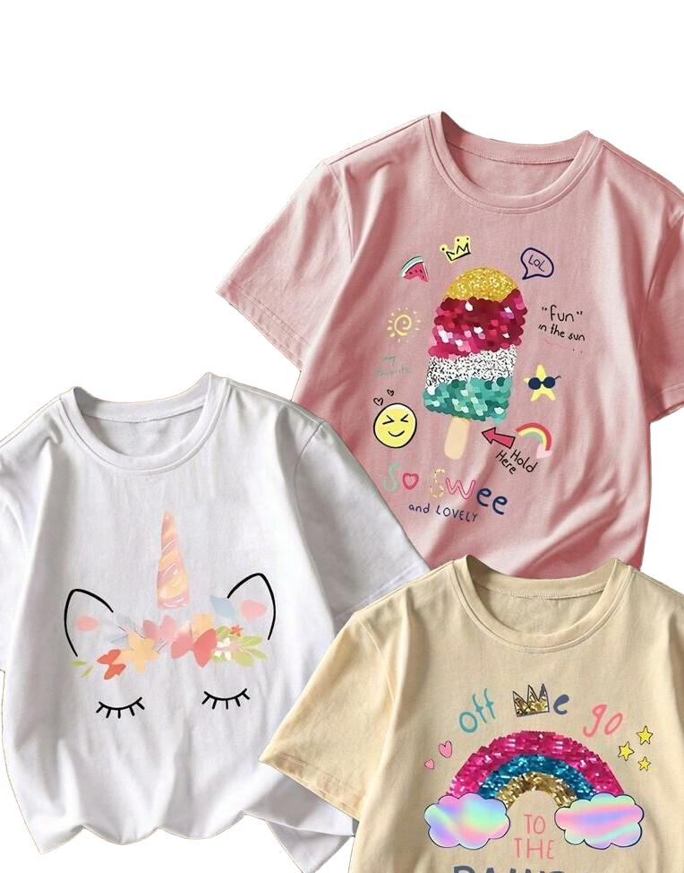 t-shirt nadruk 2-pack