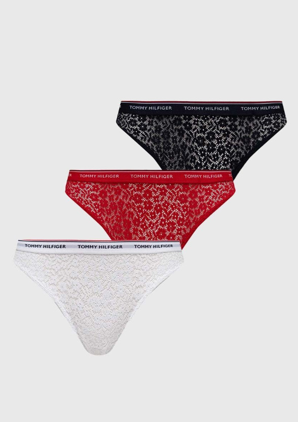 koronkowe majtki loog 3 pack