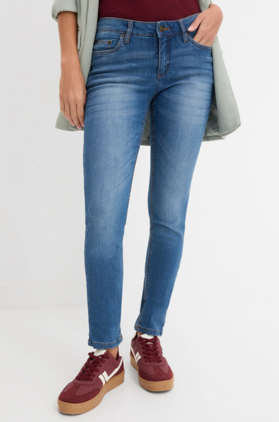 PROSTE JEANSY DAMSKIE