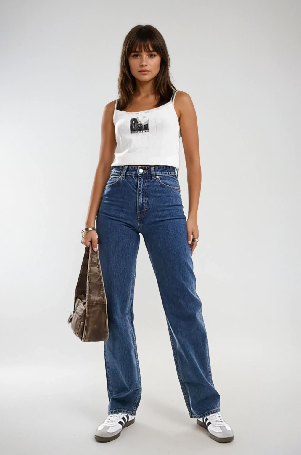 NIEBIESKIE SPODNIE JEANS