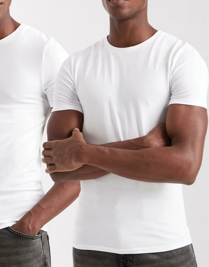 BIAŁY T-SHIRT KRÓTKI RĘKAW