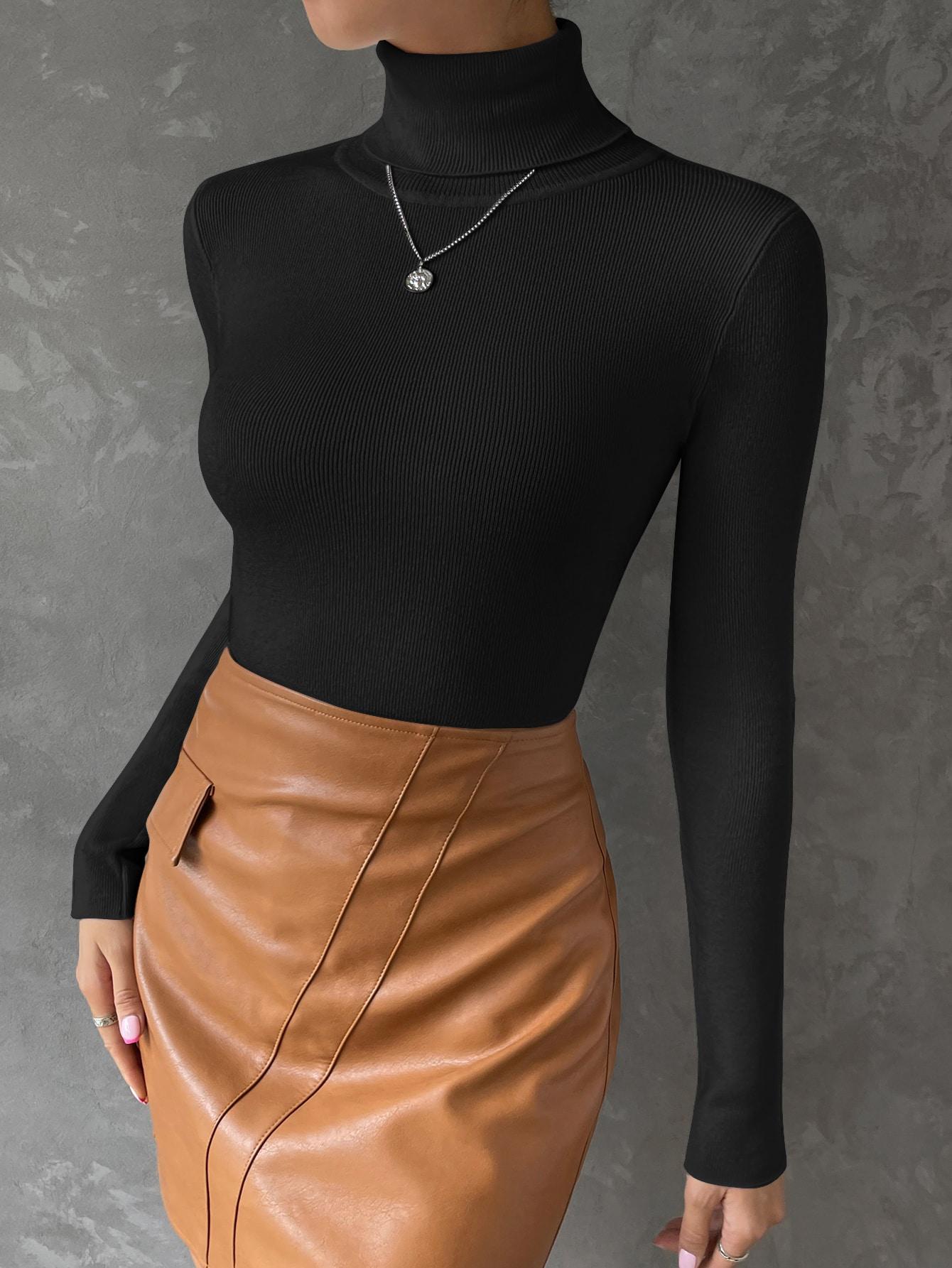 CZARNY SWETER GOLF