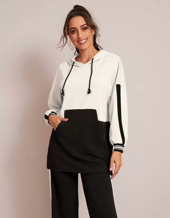 BLUZA Z KAPTUREM