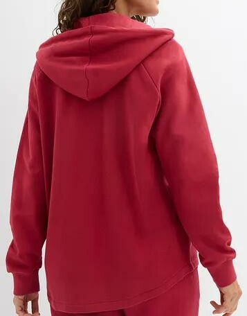 BLUZA DAMSKA BAWEŁNIANA ROZPINANA Z KAPTUREM