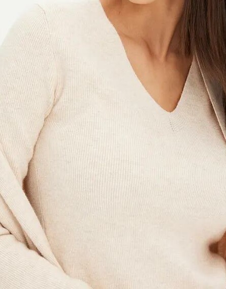 SWETER DAMSKI Z KRÓTKIM RĘKAWEM