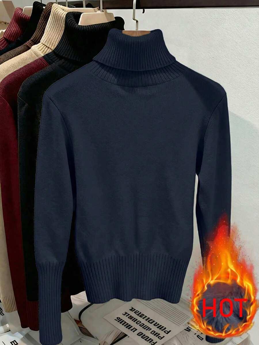 sweter z golfem