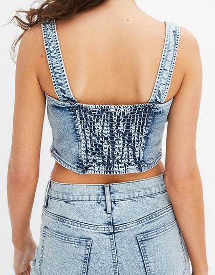 TOP JEANSOWY DAMSKI