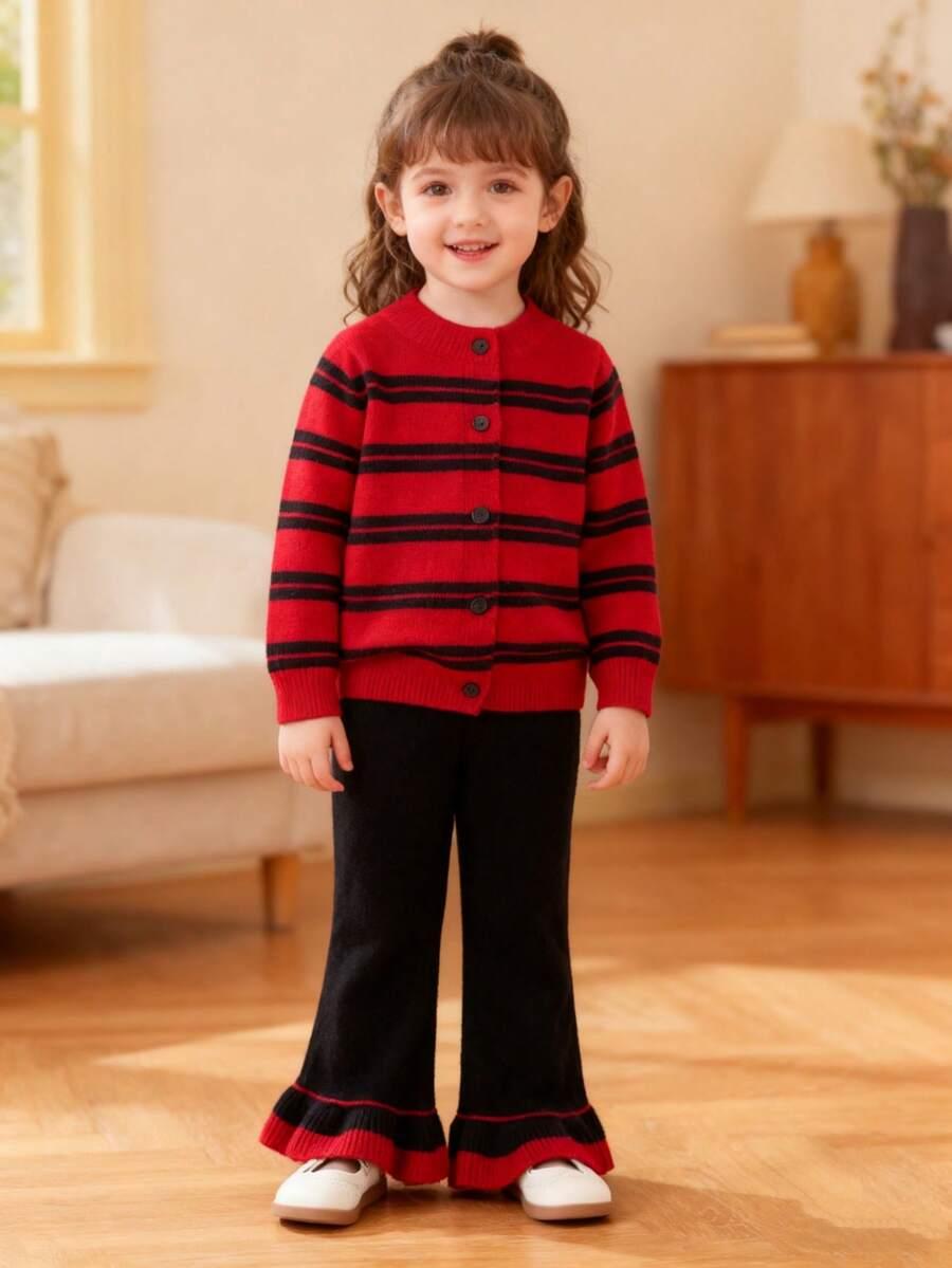 komplet sweter spodnie dzianina