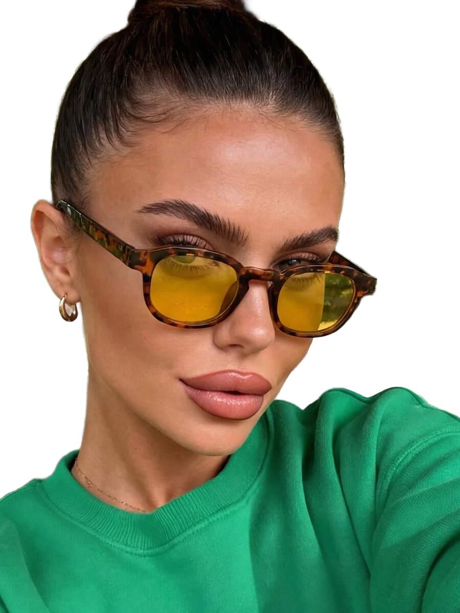 okulary przeciwsłoneczne animal print