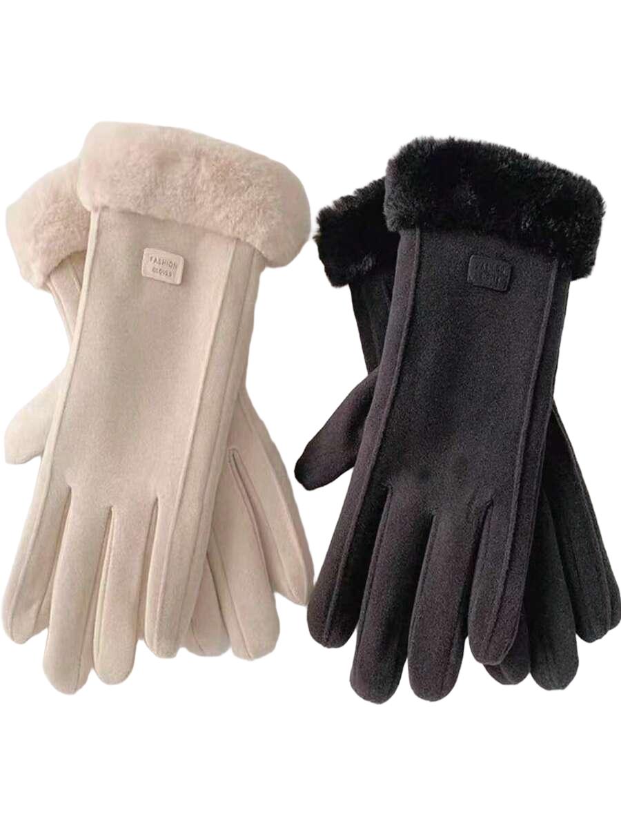 PIĘCIOPALCZASTE RĘKAWICZKI 2-PACK