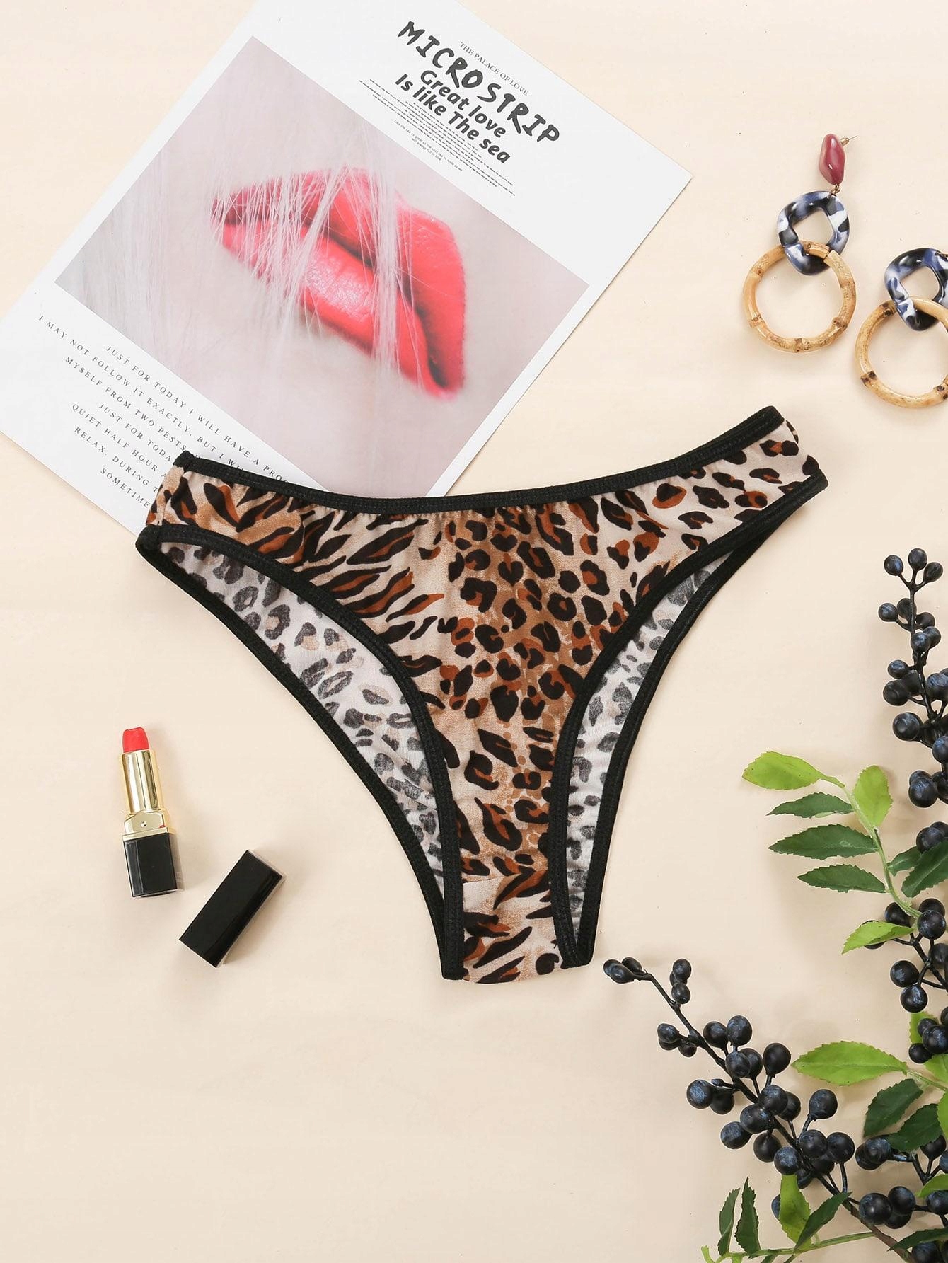majtki animal print
