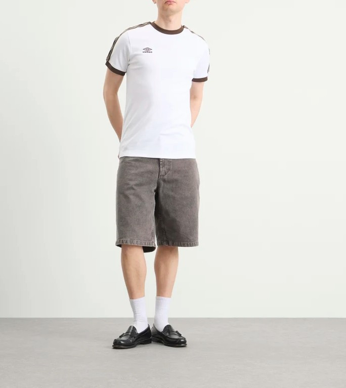 BIAŁY T-SHIRT HAFT
