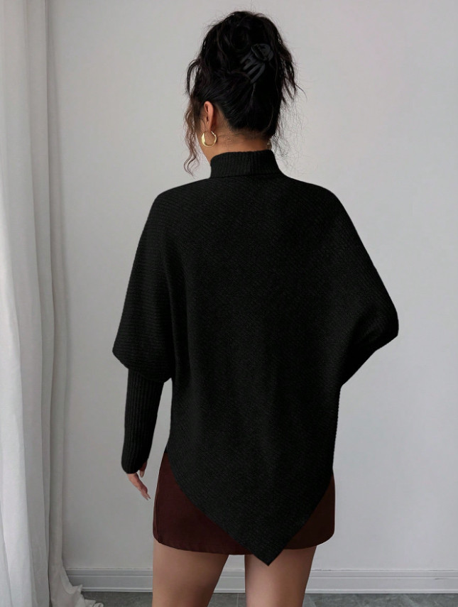 czarny SWETER GOLF
