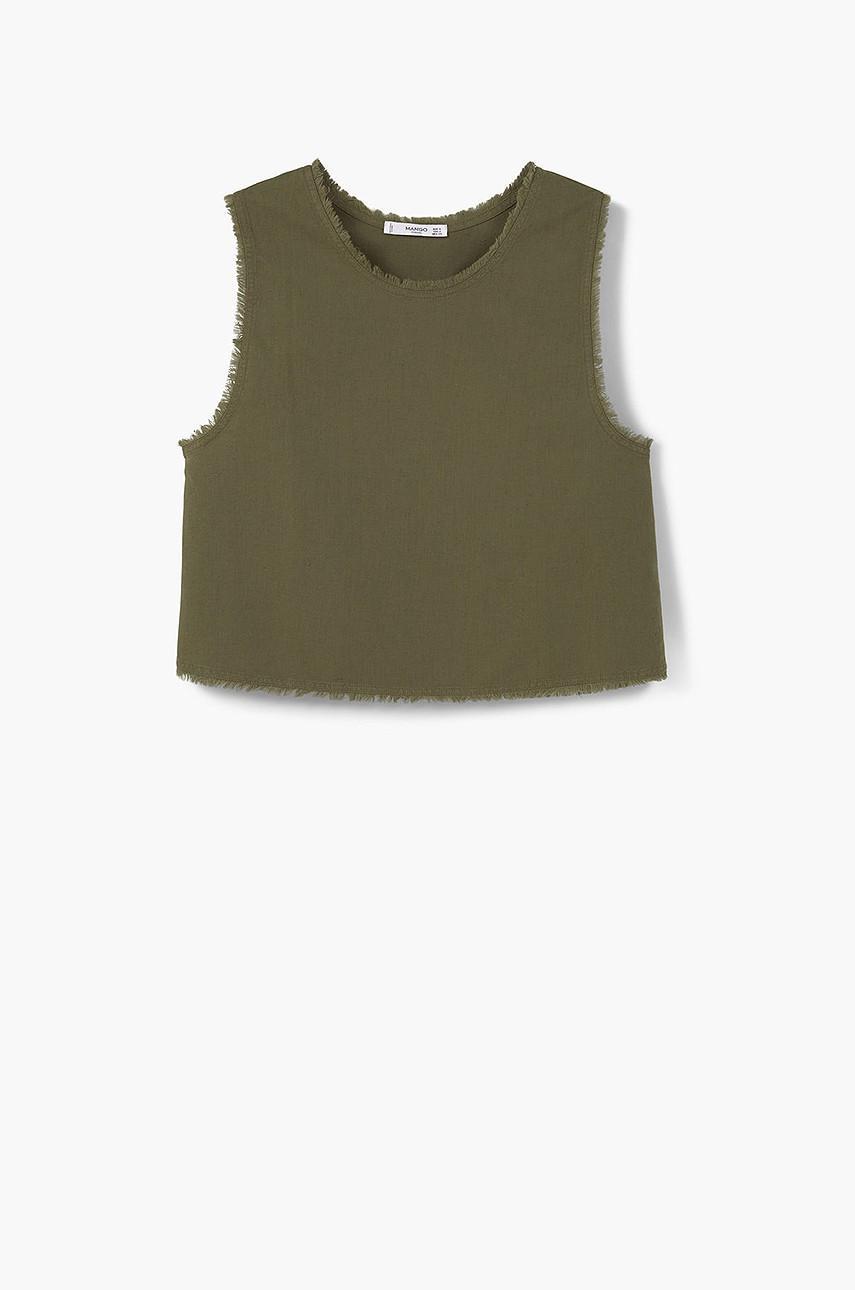 PROSTA BLUZKA TOP KHAKI