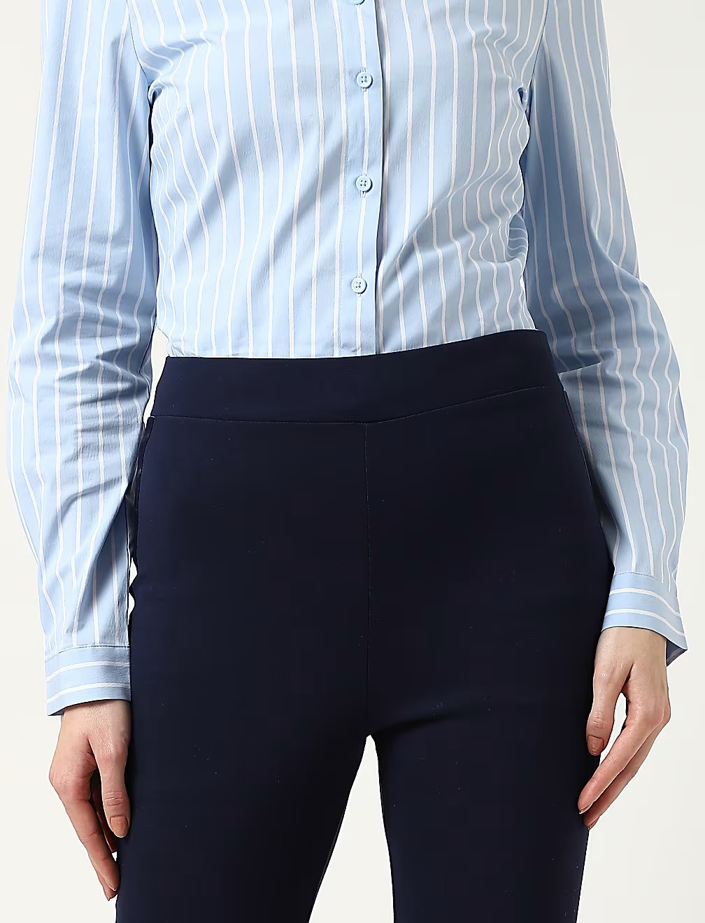 GRANATOWE LEGGINSY LAMPAS T59-4969K-F0