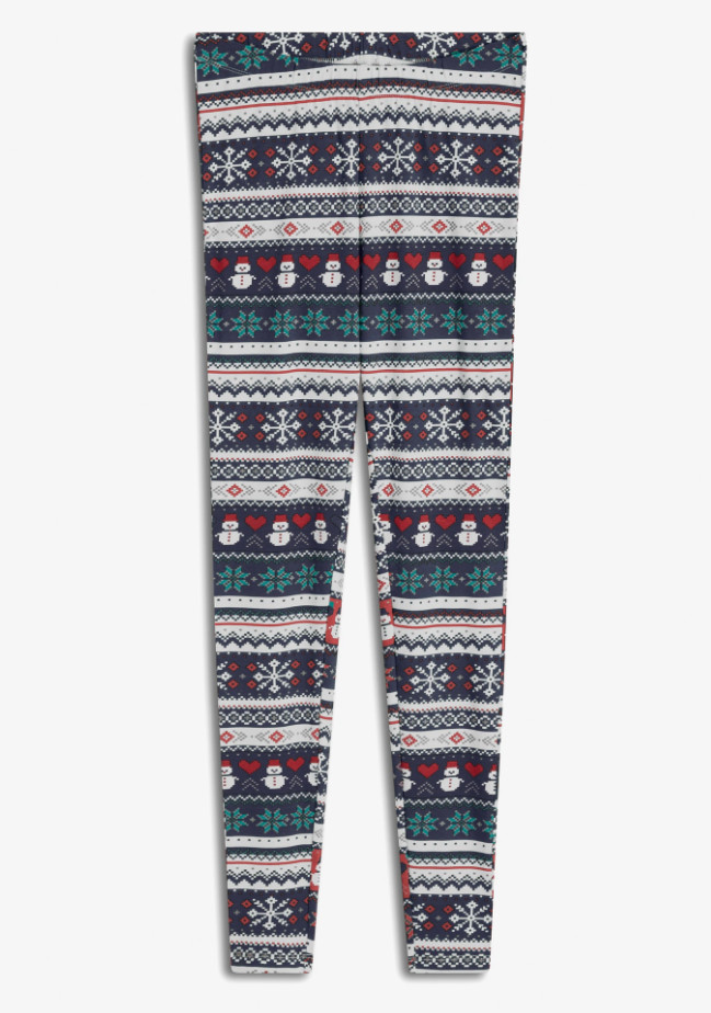 LEGGINSY W ŚWIĄTECZNY WZÓR