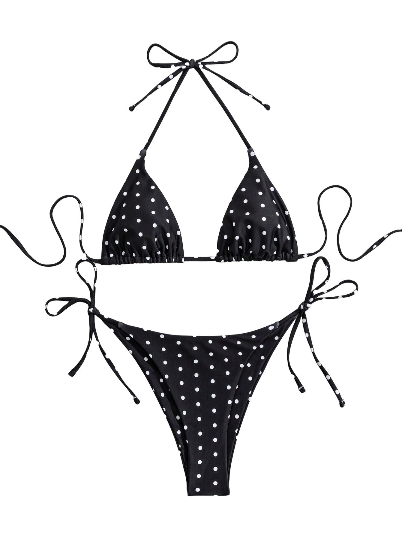 BIKINI DAMSKIE DWUCZĘŚCIOWE GROSZKI