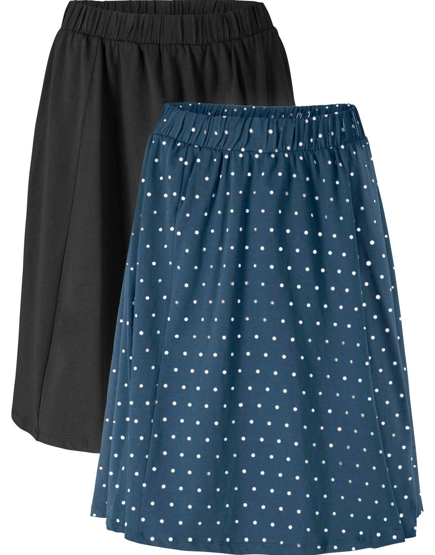 ROZKLOSZOWANA SPÓDNICA 2-PACK 