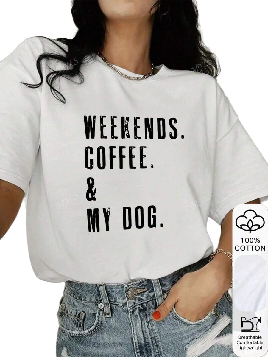 T-SHIRT Z NADRUKIEM