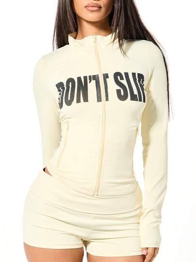 żółta bluza casual