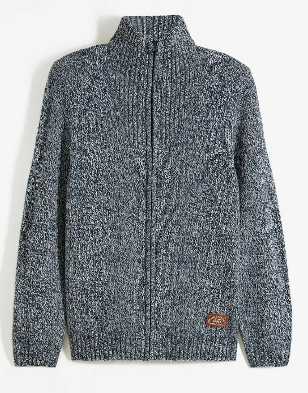 SWETER ROZPINANY SEREK ZAMEK