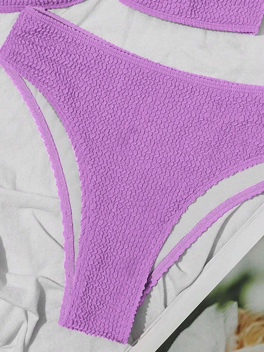 fioletowy dół od bikini