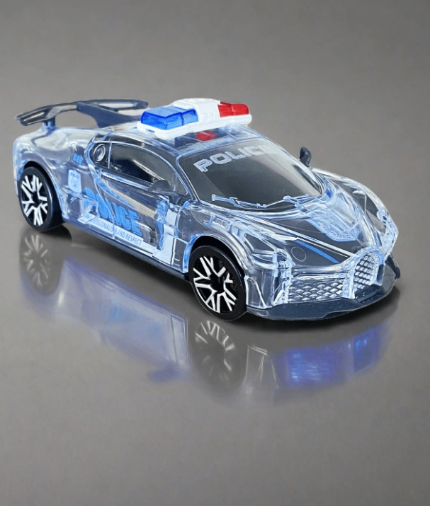 Elektryczny samochód policja