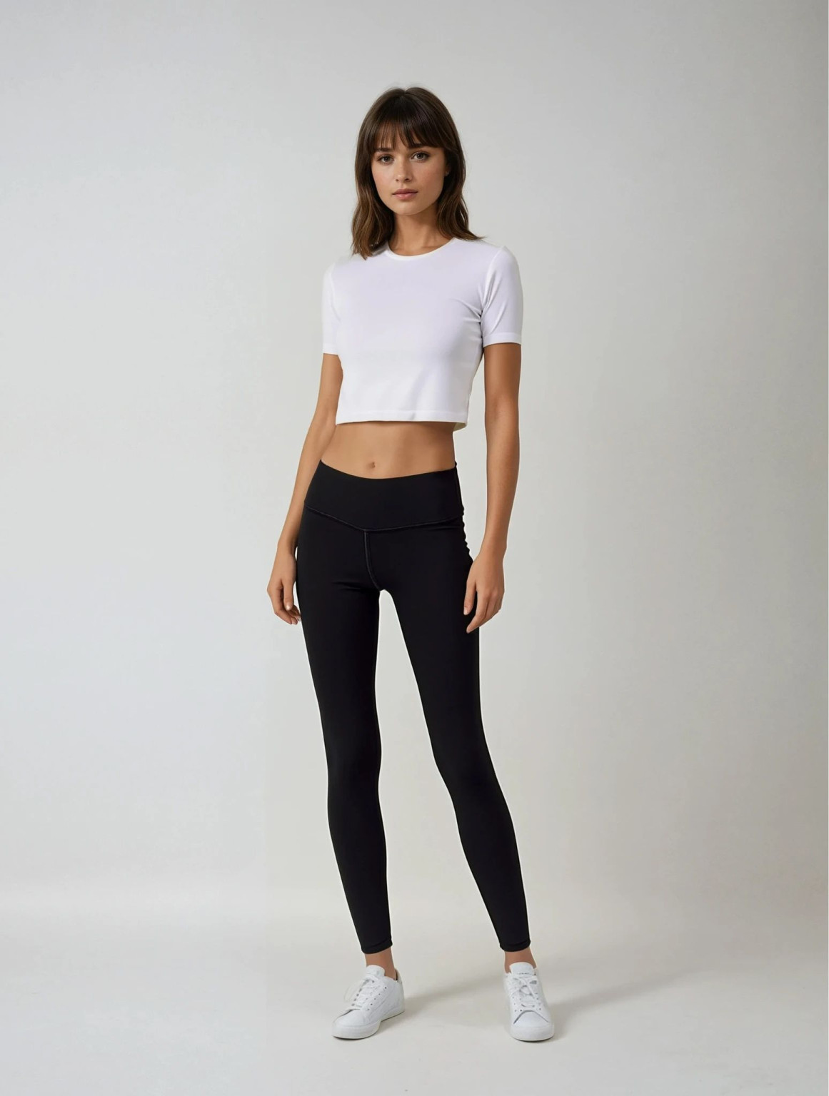 GŁADKI CROP TOP 2-PACK