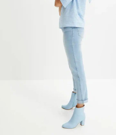 SPODNIE JEANSOWE DAMSKIE